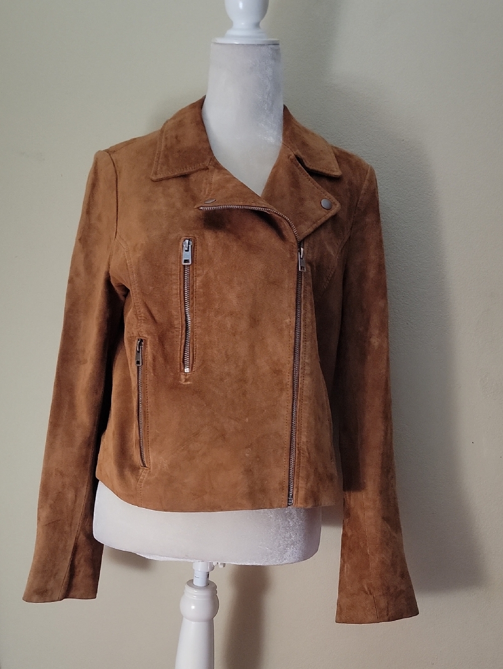 Kendall & Kylie  Moto Jacket - Tan